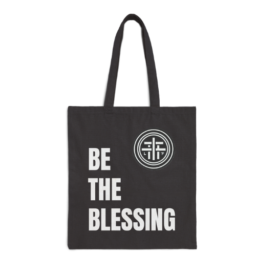 Be the Blessing Black Tote