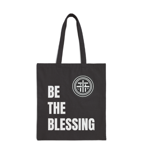 Be the Blessing Black Tote