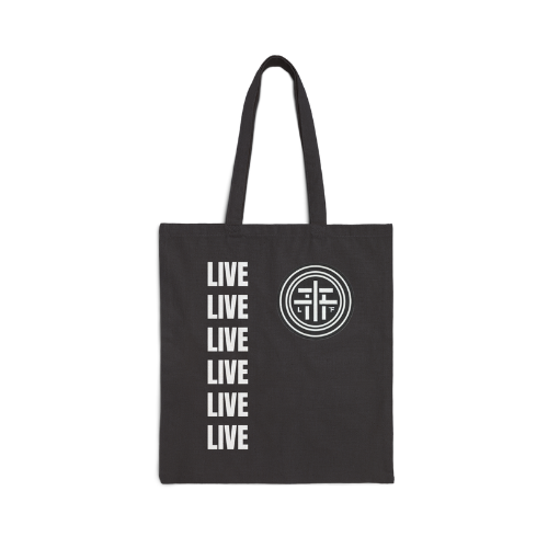 Live Black Tote