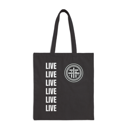 Live Black Tote